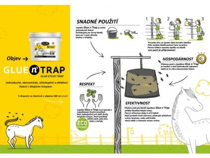 Lep na ovády Glue´n Trap 1,5l