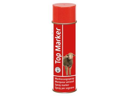 Značkovací sprej Top Marker 500 ml červený, pro ovce