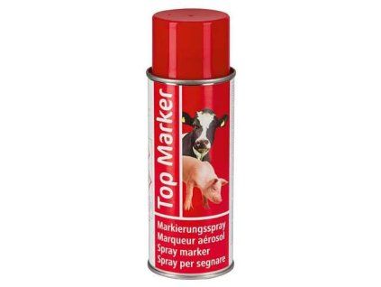 top marker cerveny