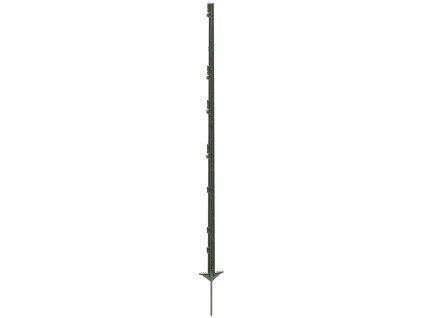 Tyč plast 2 nášlapy, 140 cm ZELENÁ