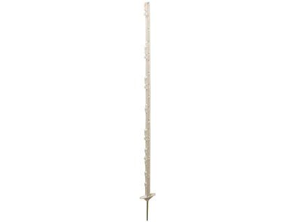 Tyč plast 2 nášlapy, 140 cm nad zemí, 14 úchytů