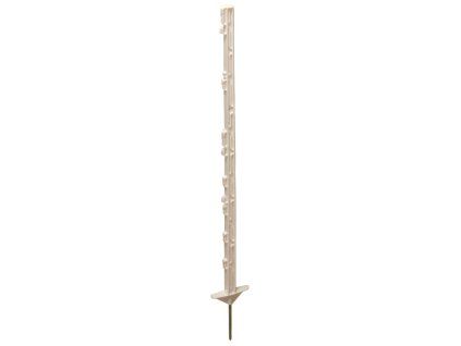 Tyč plast 2 nášlapy, 87 cm nad zemí, 10 úchytů