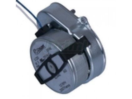 Motorek na ot. vajec CROUZET, 1/4 RPH,  hliník. skříň, 230V / 3W, hřídel 6 mm,