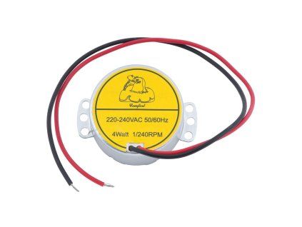 Motorek pro otáčení vajec COMFORT, 230 V, 50 Hz, 4 W, hřídel 6mm, 6 otáček za 24 hod