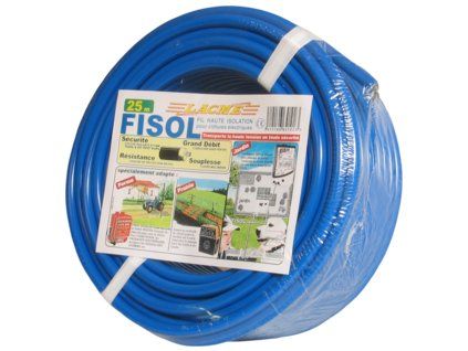 Vysokonapěťový kabel FISOL 25m, pro elektrické ohradníky, dvojitá izolace
