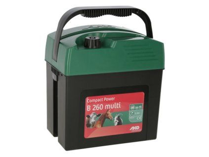 Zdroj pro elektrický ohradník AKO Compact Power B 260 multi, kombinovaný, 0,26 J