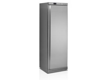 Chladicí skříň TEFCOLD UR 400 S, užitný objem 350 l, nerez opláštění