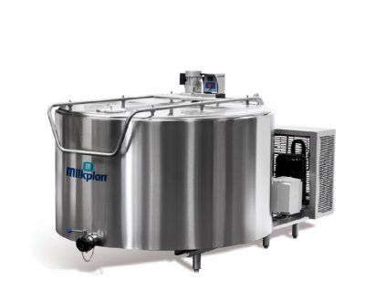 Chladicí tank Milkplan MPV 1500 litrů, 2 nádoje, 400 V