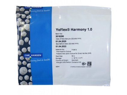 Jogurtová kultura YoFlex Harmony 1.0