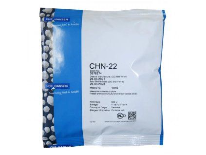 Mezofilní kultura CHN 22 Chr. Hansen