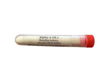 Mezofilní kultura ALPHA DL 1 na 200 l mléka