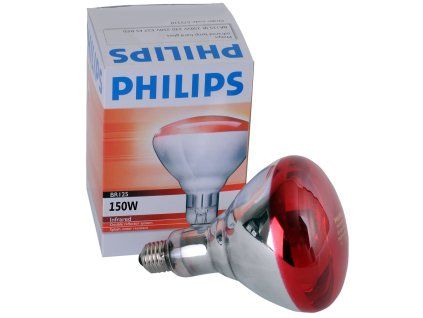 Infražárovka PHILIPS 150W, červená STANDARD