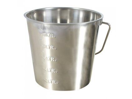 Kbelík nerezový 12l se stupnicí