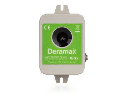 Deramax Kitty - Ultrazvukový plašič koček, psů a divoké zvěře