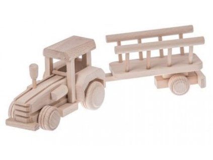 Traktor s vlekem