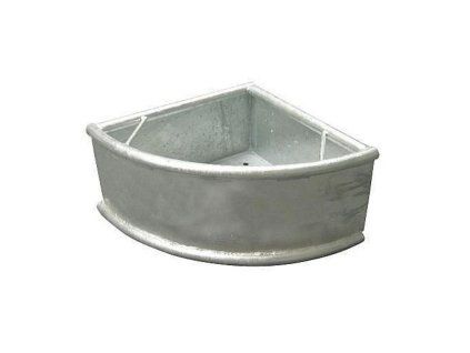 zlab rohovy kovovy pozinkovany 35l