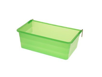 Napájecí a krmicí miska 1400ml s háčky