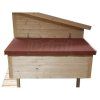 Zateplený kurník pro slepice 182 x 137 x 105 cm