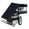 Bateriový RF zdroj Fencee DUO RF BDX50 s ovladačem + solární panel 30W + konzole + baterie