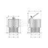 Chladicí tank Milkplan MPV 300 litrů, 4 nádoje, 230 V