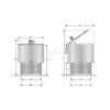 Chladicí tank Milkplan MPV 100 litrů, 2 nádoje, 230 V